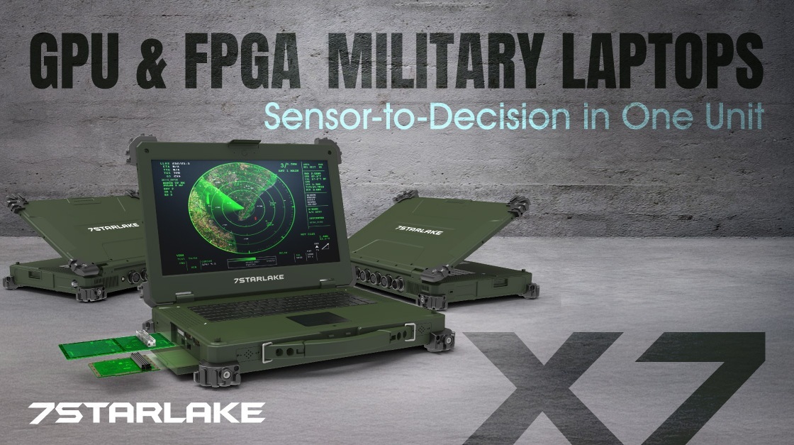 7STARLAKE Launches GPU FPGA Military Laptop