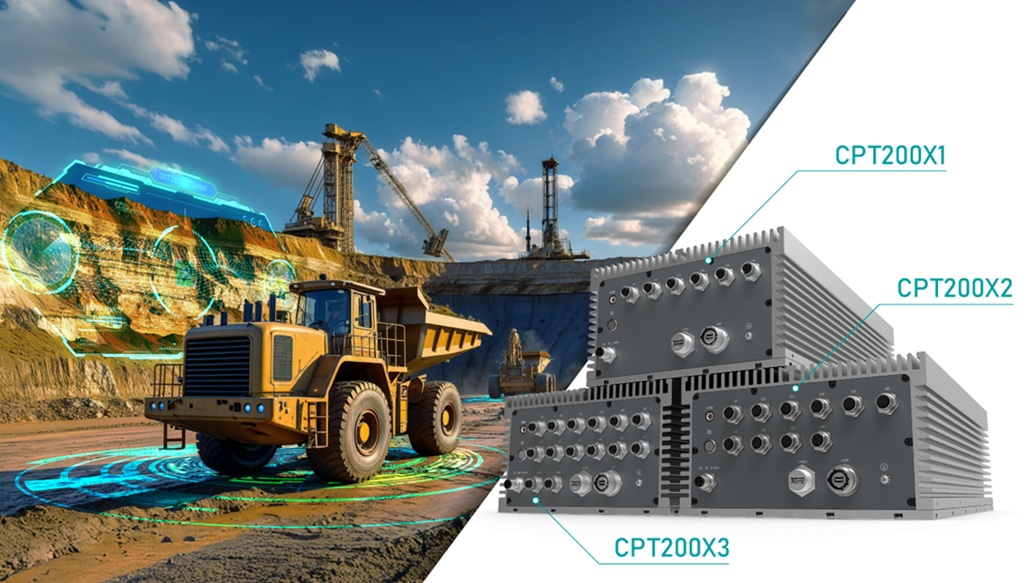 CPT200X3 Fanless AGV In-vehicle Computer 