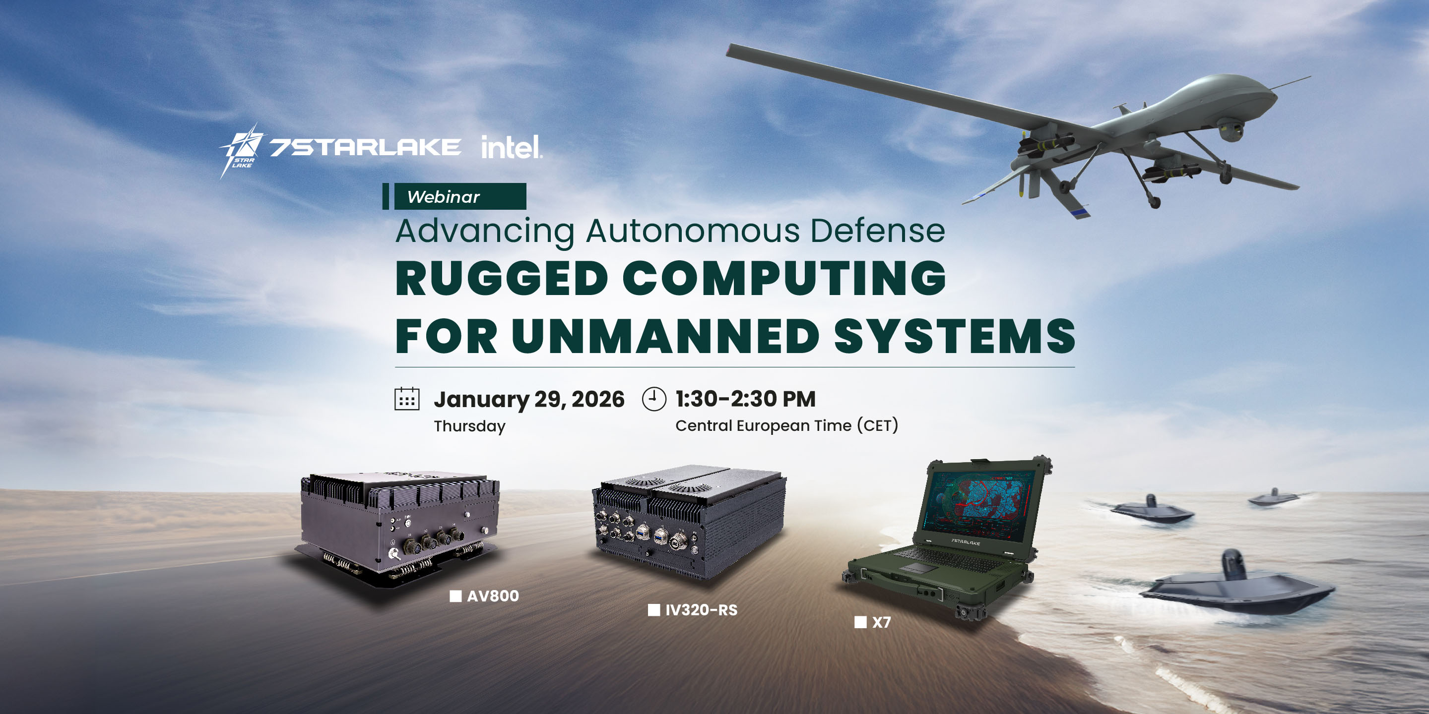 Advancing Autonomous Defense: Rugged Computing for Unmanned Systems