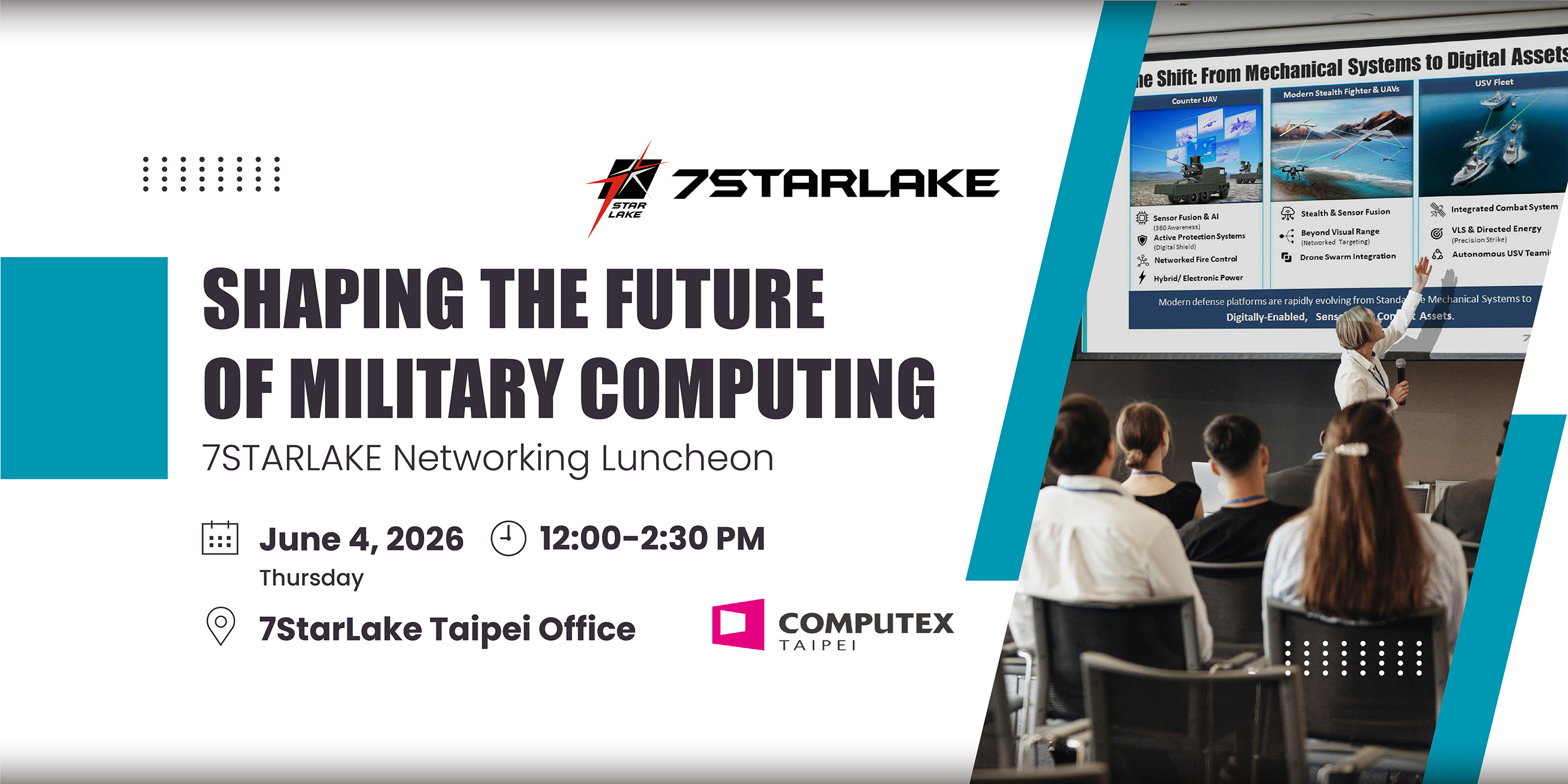 [Networking] Shaping the Future of Military Computing- June 4th 2026