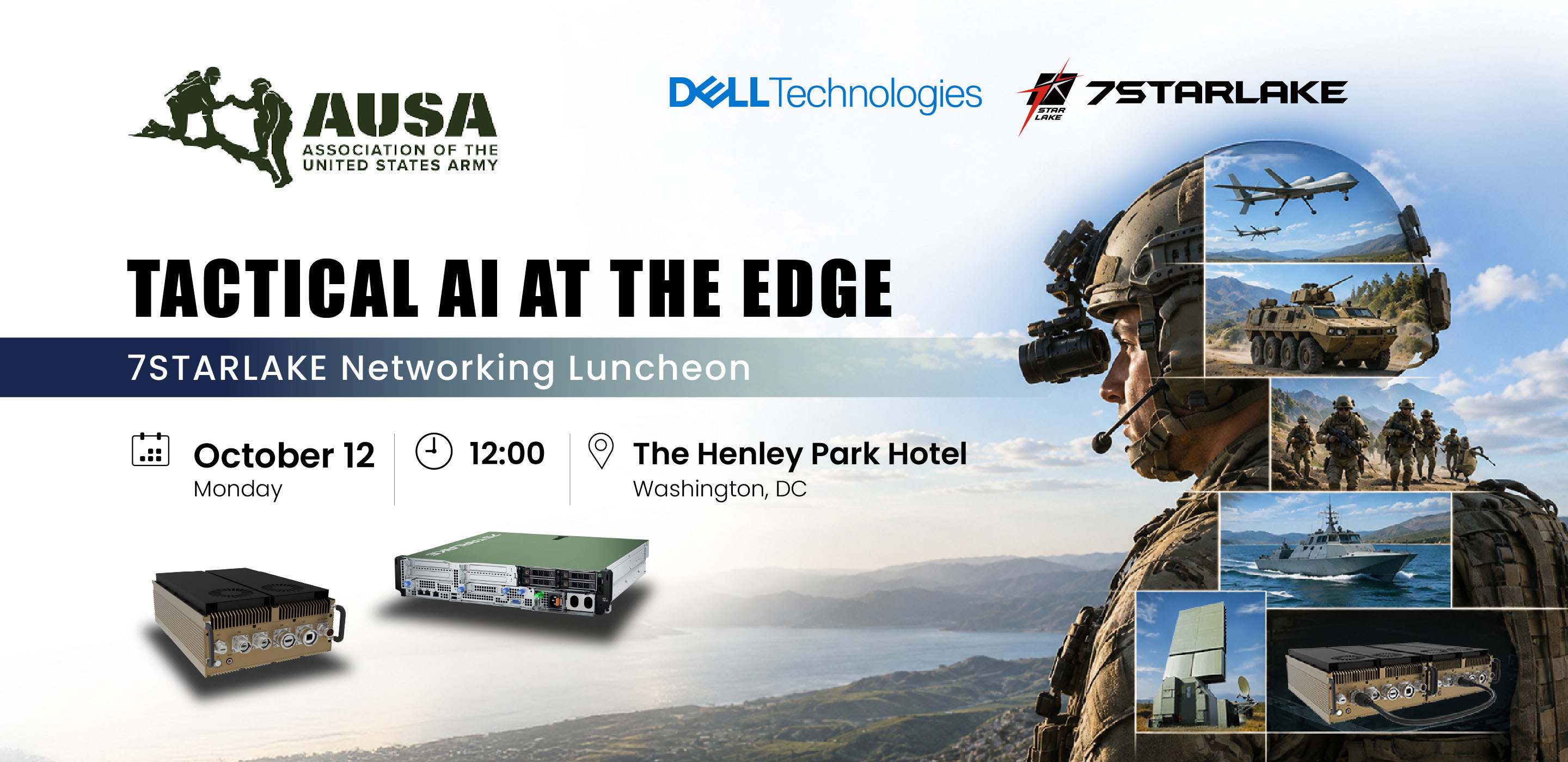 Join 7STARLAKE and Dell Technologies' Networking Luncheon at AUSA 2026 in Washington D.C.