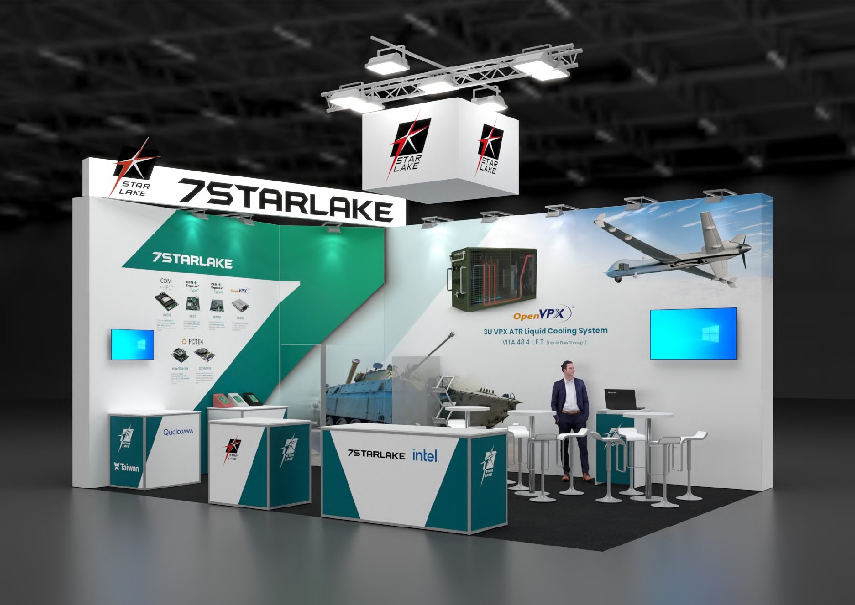 7Starlake booth