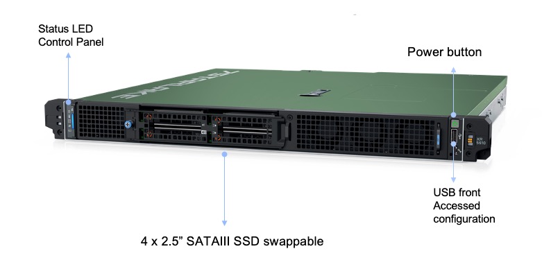 カウンター Dell PowerEdge XR5610 Rack Server | Configurable - Express