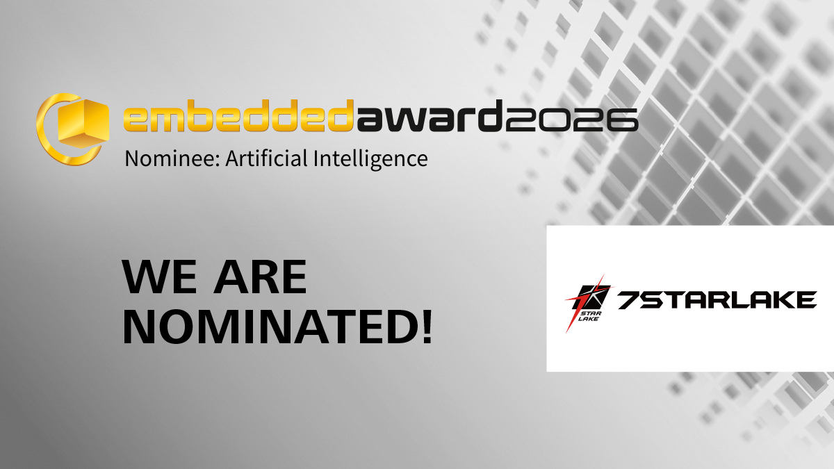 7STARLAKE Embedded Award 2026 Nominee 