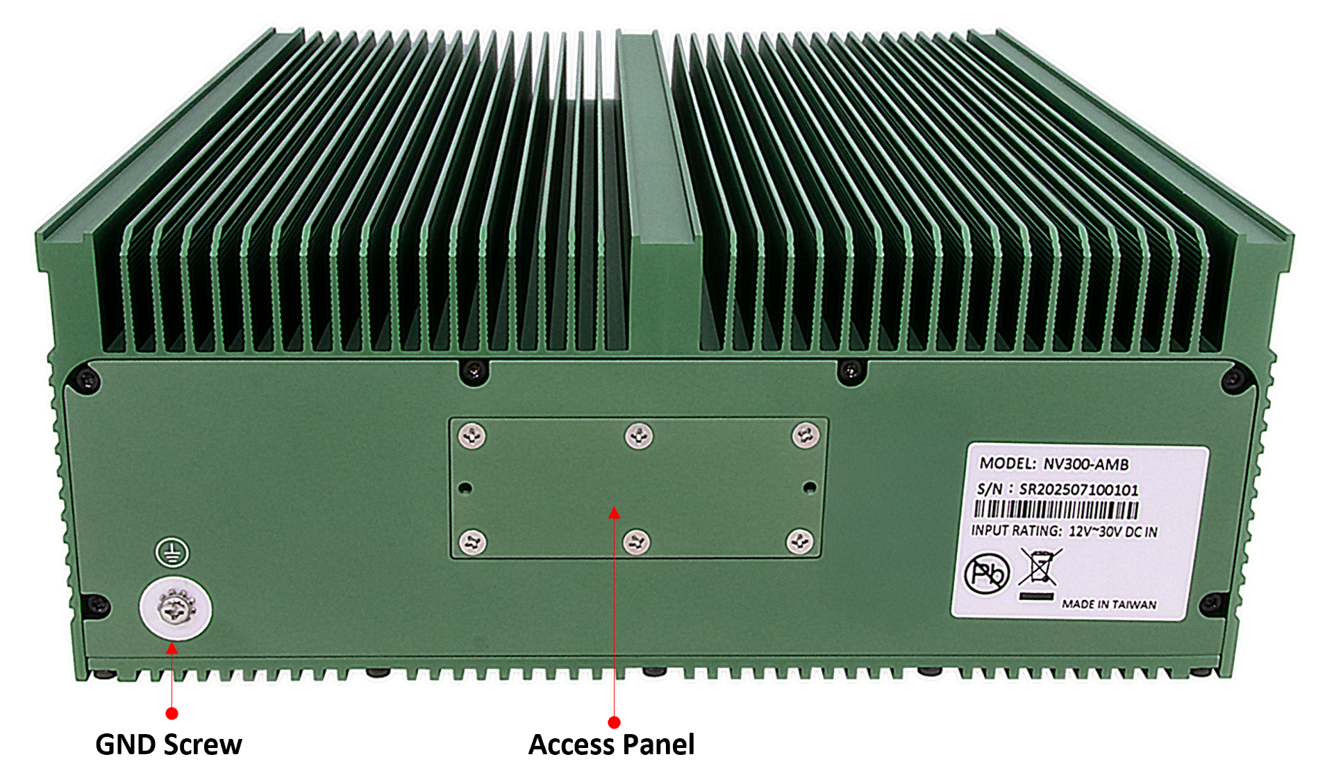 NV300-AMB Rear Rich Ports