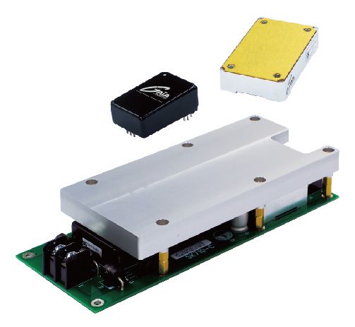 SK710, the power board adopted by SR800 & HORUS200, supports input range from 12V to 40V. Compliant with MIL-STD 1275/704/461 and DO-160F, SK710 performs as an ideal converter module for severe environment. The GAIA Hi-Rel DC/DC CONVERTER also provides Undervoltage Lockout (UVLO), Output Over Current Protection (OCP), Output Overvoltage Protection (OVP) and Over Temperature Protection (OTP) to made stability and safety. Module Compliance with MIL-STD-461C/D/E Standards. Furthermore, with parallel design, two SK710 combining can generate double power of 150W, supporting prominent system performance.