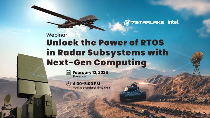 Unlock The Power Of RTOS In Radar Subsystems with Next-Gen Computing