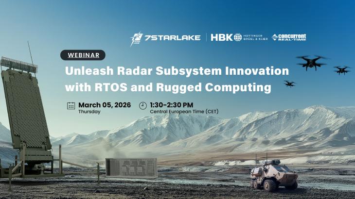 [Webinar] Unleash Radar Subsystem Innovation with RTOS and Rugged Computing
