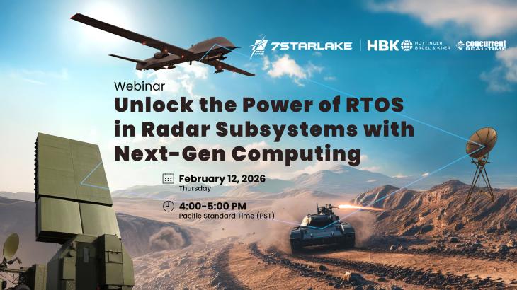 [Webinar] Unlock The Power Of RTOS In Radar Subsystems with Next-Gen Computing