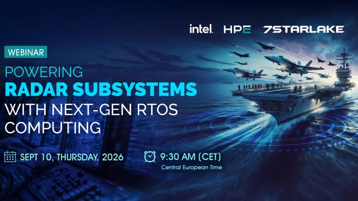 Webinar Powering Radar Subsystems with Next-Gen RTOS Computing