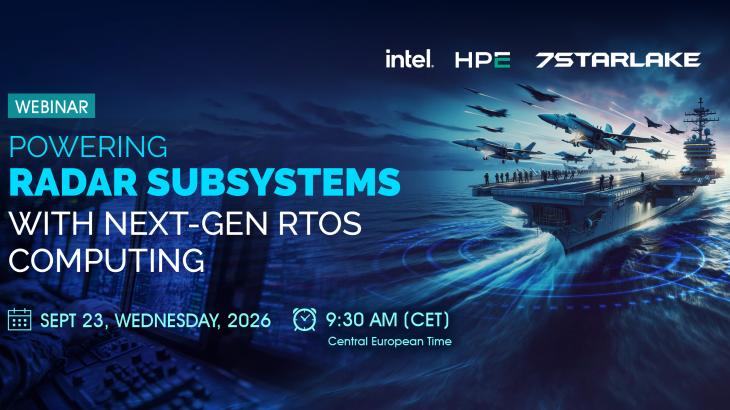 Webinar Powering Radar Subsystems with Next-Gen RTOS Computing
