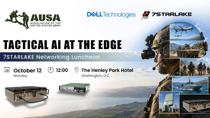 Tactical AI at the Edge - 7STARLAKE Networking Luncheon