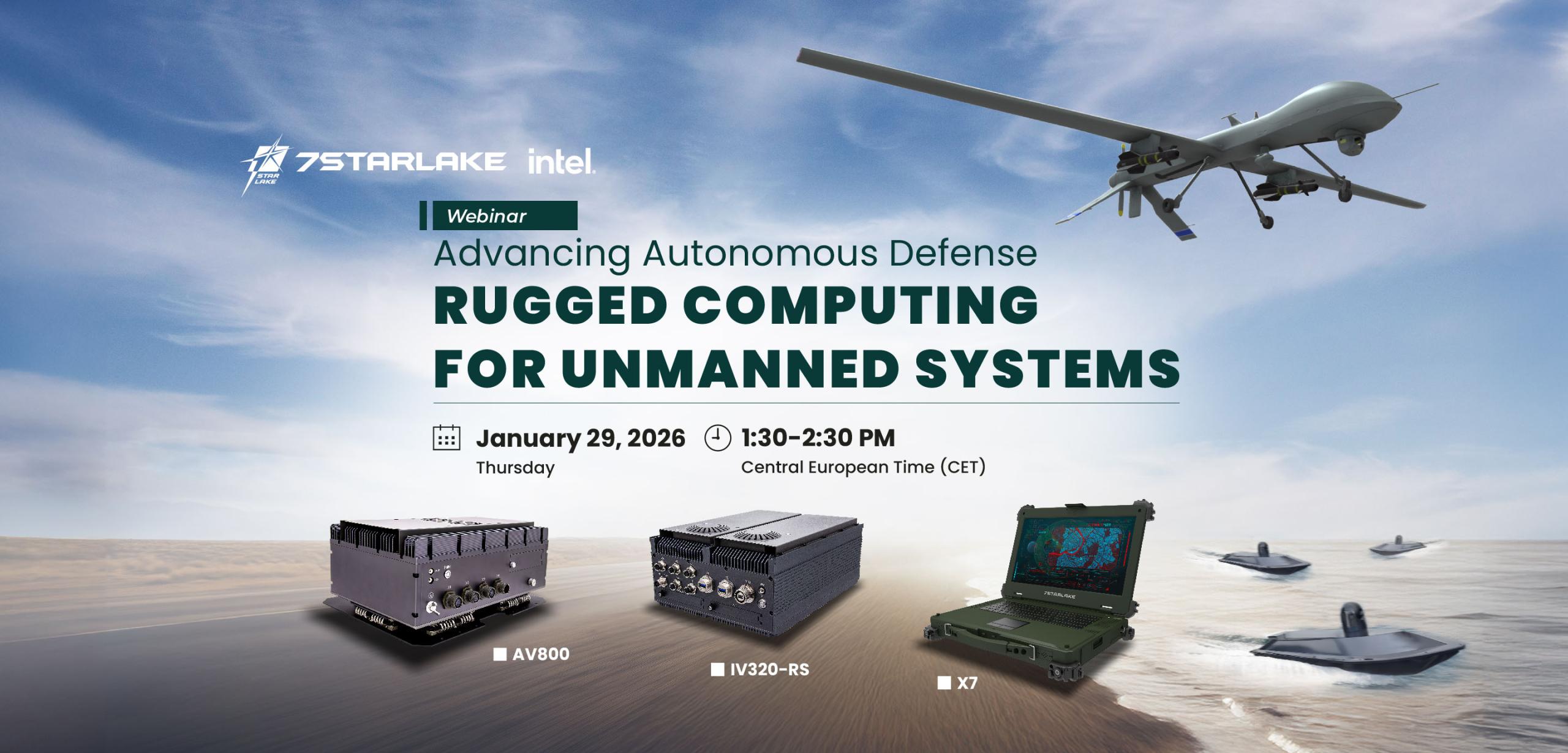 Advancing Autonomous Defense: Rugged Computing for Unmanned Systems
