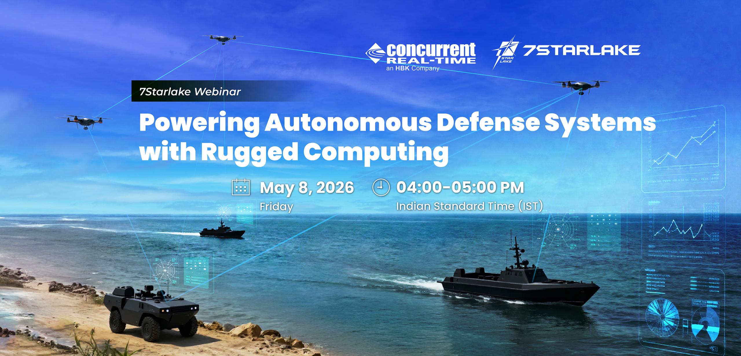 [Webinar] Powering Autonomous Defense Systems with Rugged Computing