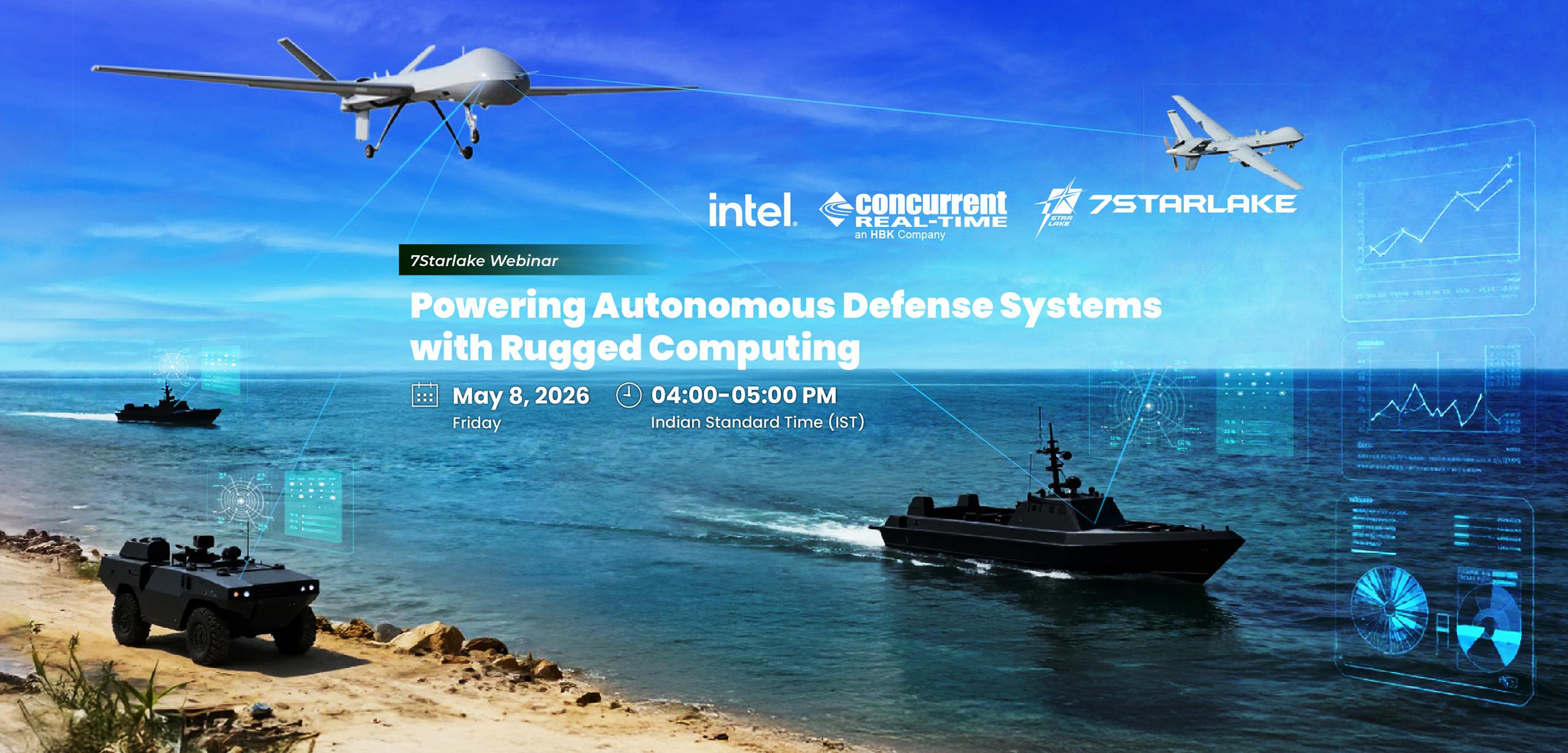 [Webinar] Powering Autonomous Defense Systems with Rugged Computing