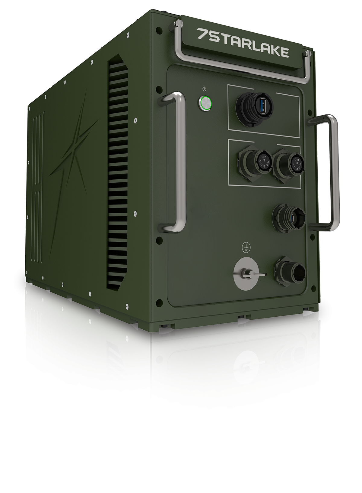 7SL-3500-CC conduction cooled 3U VPX system