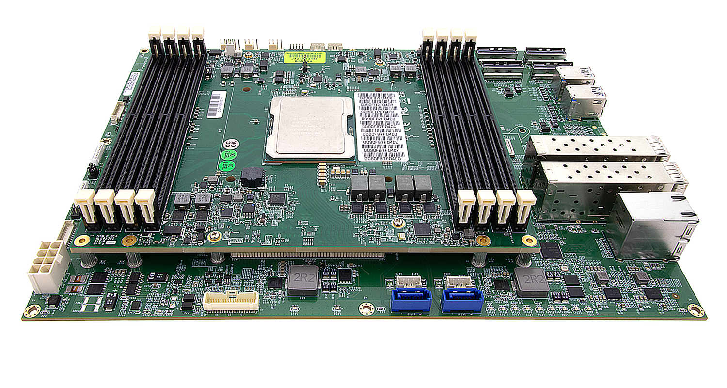 SK521-D27: COM-HPC Server Type D Carrier Board with MXM, MCIOs Expansions       