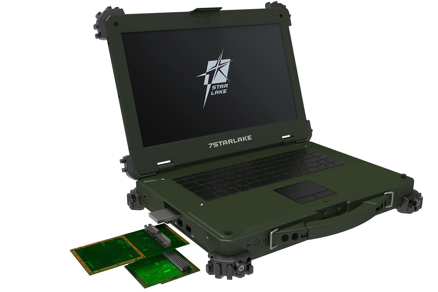 X7-Pro IP65 Military GPU Laptop