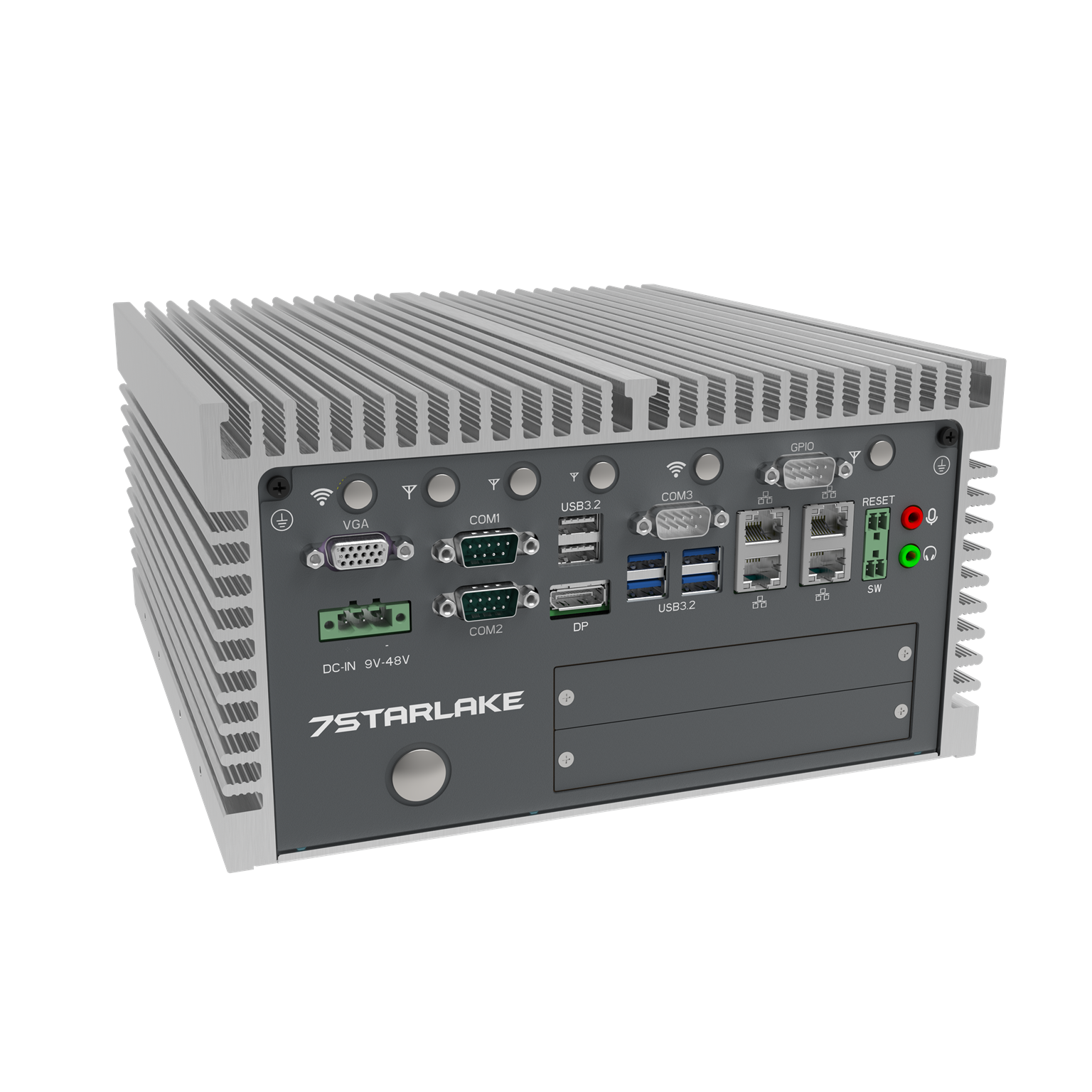 Fanless In-Vehicle Computer with Intel® Raptor Lake-S 14/13th