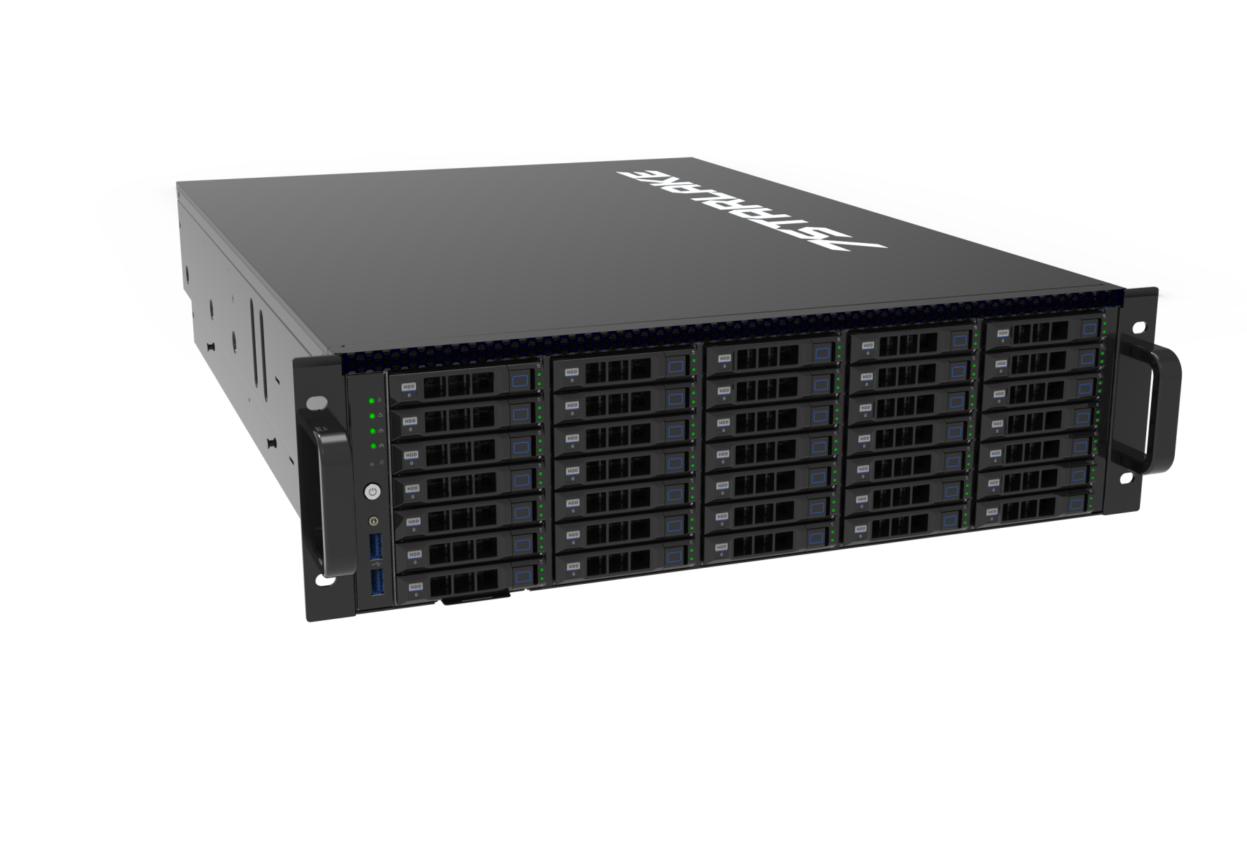 ROC540 3U NAS Server , All Flash Super Capacity NAS Server