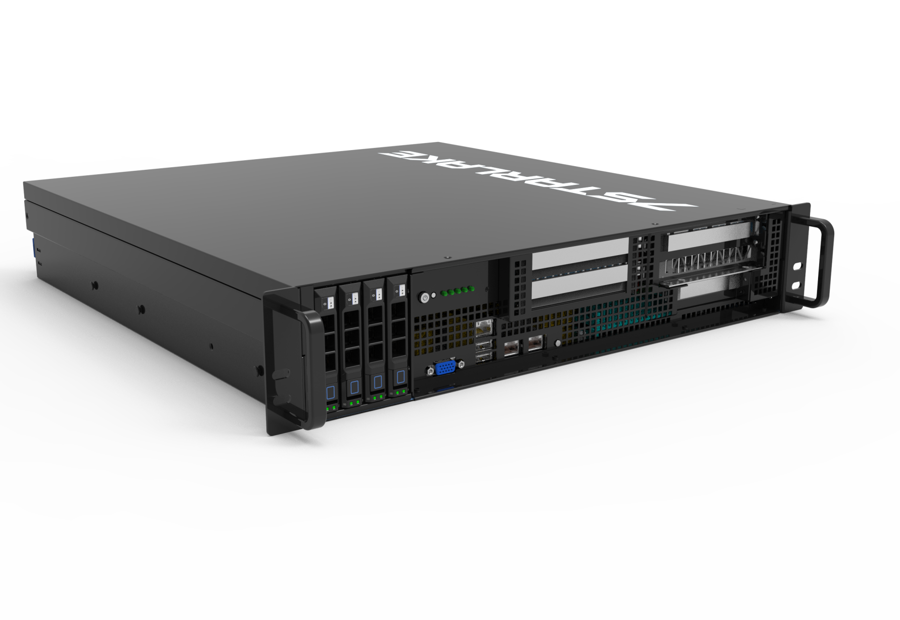 ROC440 2U Rugged Short Depth GPU Server