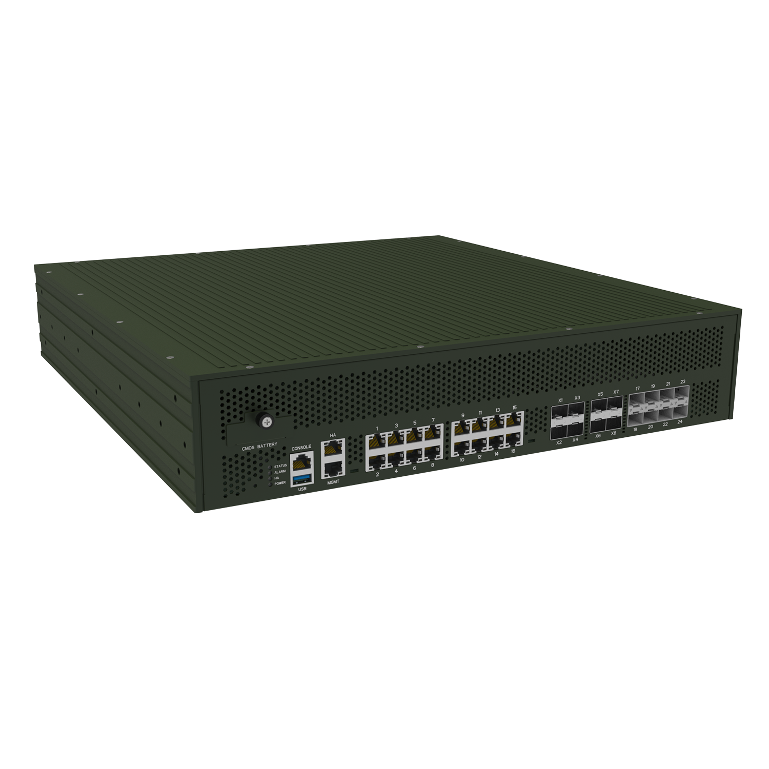 FG401-D22 L3 Military FortiOS Firewall Ethernet Switch