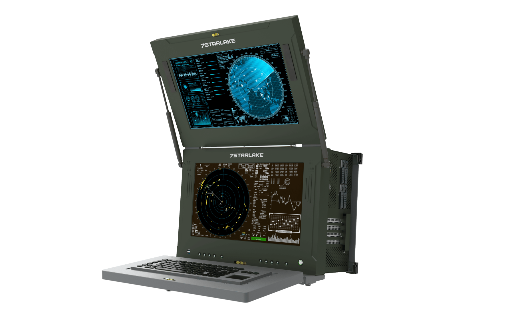 PS2-24 Dual Display -24" Portable GPU Server