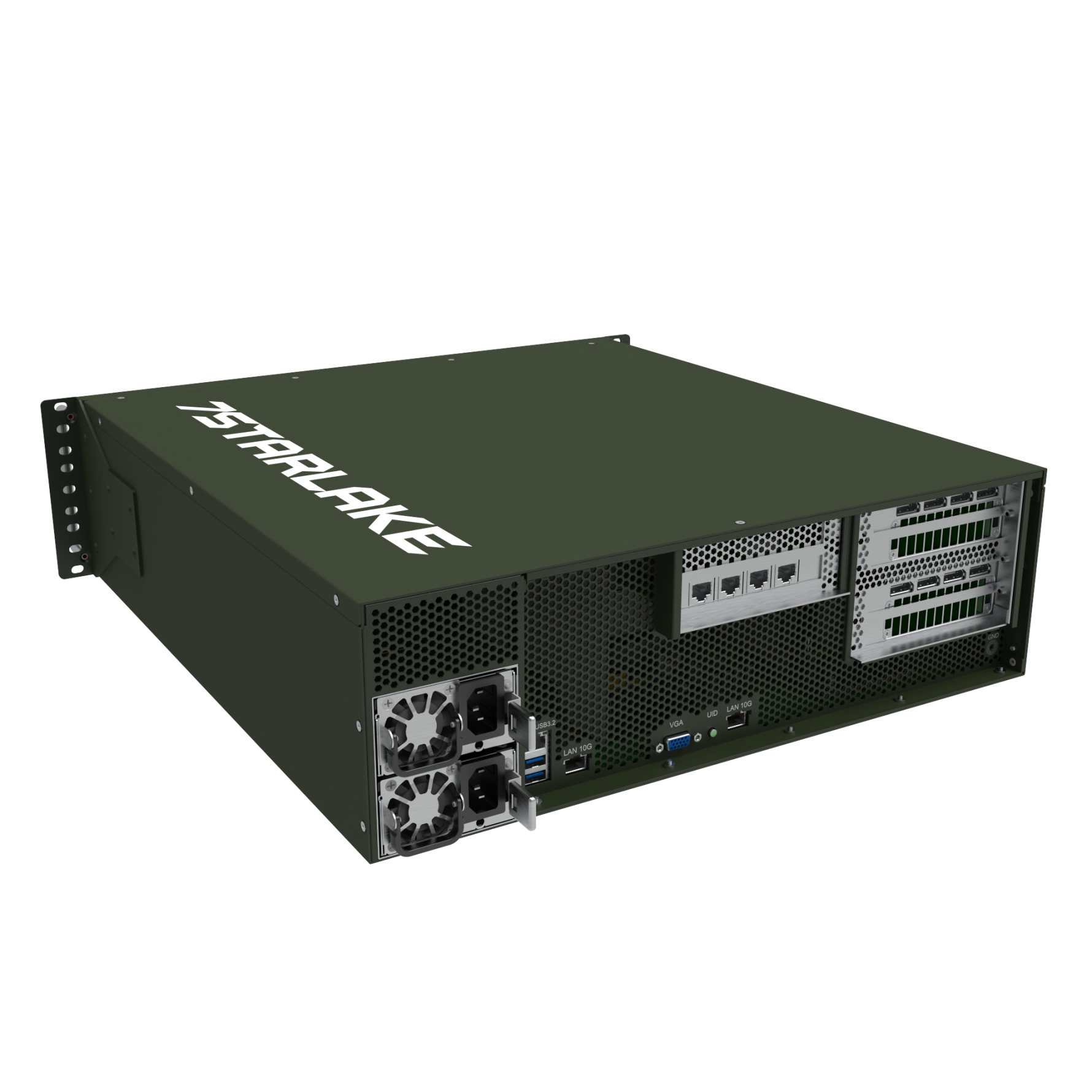 HORUS440-S 3U Short Depth Dual GPU Server