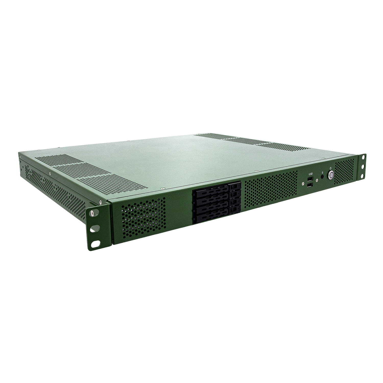 ROC230A_1U Short Depth with XEON D1700 Rugged Server