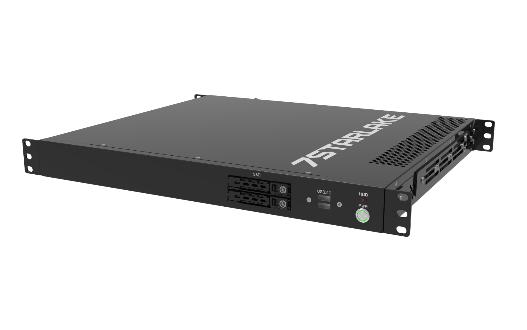 1U 19” DC-DC Short Depth Fanless Server