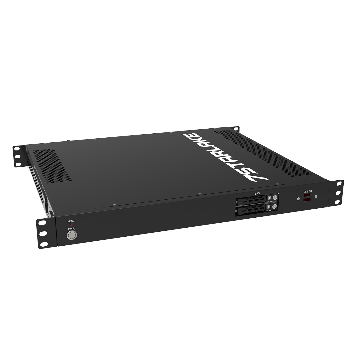 1U 19” AC-DC Short Depth Redundant Fanless Server