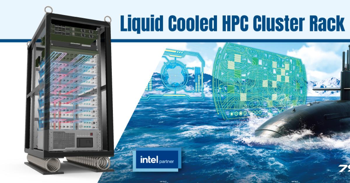 Liquid-Cooled HPC Cluster Rack System | 7STARLAKE