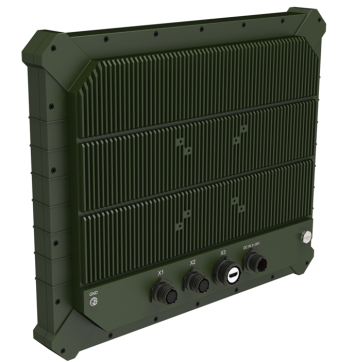 Military Panel Computer with 18 programmable function key