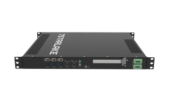 1U 19” DC-DC Short Depth Redundant Fanless Server