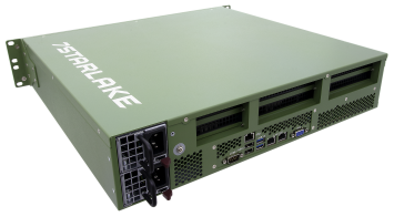 Intel 4/5th XeonSP 2U Military Rugged HPC-front