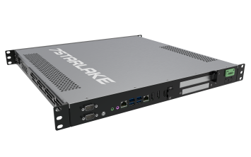 1U Core i7 Fanless Redundant Server