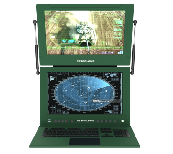 PS2-24 Dual Display 24" Portable GPU Server