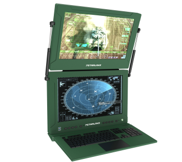 PS2-24 Dual Display 24" Portable GPU Server