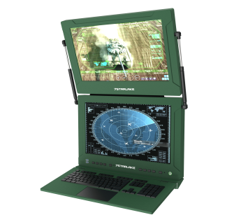 PS2-24 Dual Display 24" Portable GPU Server