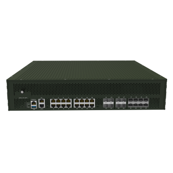 FG401-D22 L3 Military Firewall Ethernet Switch