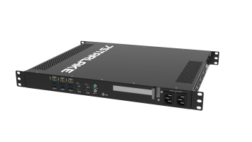 1U 19” AC-DC Short Depth Redundant Fanless Server