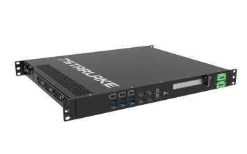 1U 19” DC-DC Short Depth Redundant Fanless Server