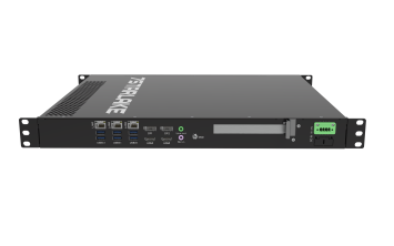 1U 19” DC-DC Short Depth Fanless Server
