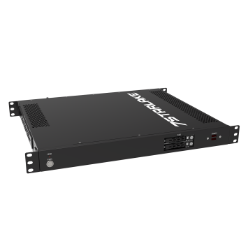 1U 19” AC-DC Short Depth Redundant Fanless Server