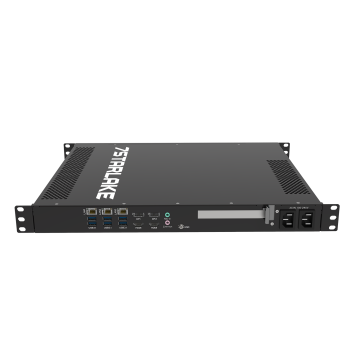 1U 19” AC-DC Short Depth Redundant Fanless Server