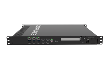 1U 19” AC-DC Short Depth Fanless Server