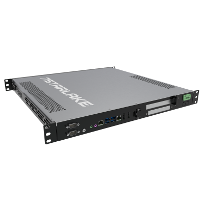 1U Core i7 Fanless Redundant Server