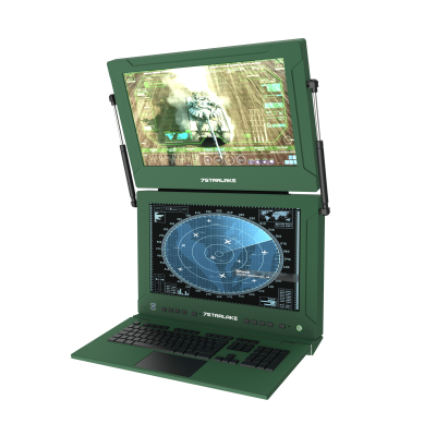 PS2-24 Dual Display 24" Portable GPU Server