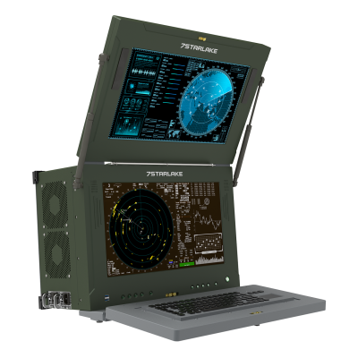 PS2-24 Dual Display -24" Portable GPU Server