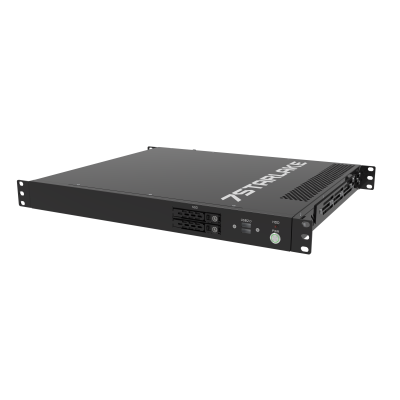 1U 19” DC-DC Short Depth Fanless Server
